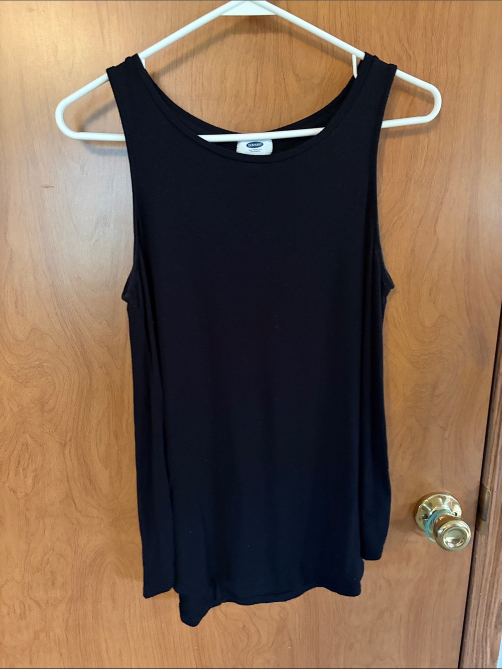 Women's Black Sleeveless Tank Top